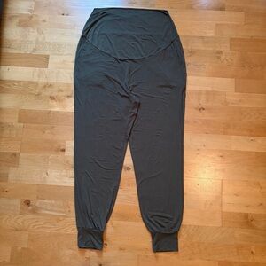 Gratlin Maternity Joggers, Olive Green, Medium (8/10)
